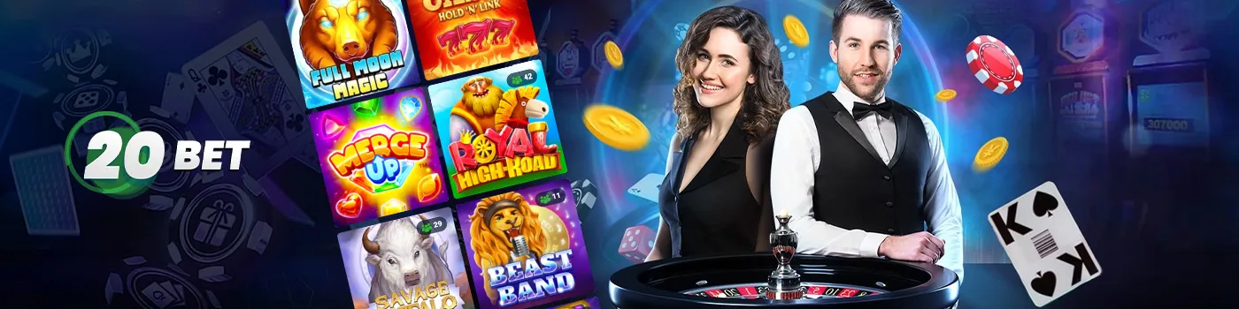 jouer sur le casino 20Bet